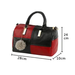 Mała torebka na ramię & crossbody z pomponemTorebki