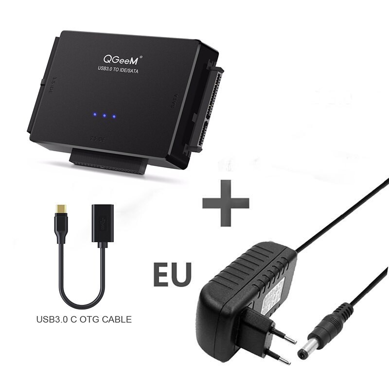 Adapter SATA na USB IDE - USB 3.0 - Konwerter HDD dysku twardego Sata 2.5 3.5Dyski twarde