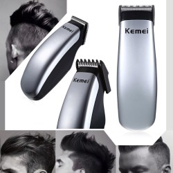 Kemei - mini akumulatorowa maszynka do strzyżenia włosów - trymer do brodyTrymery do włosów