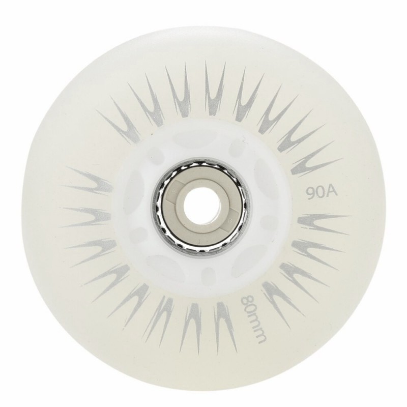 Flashing rubber wheels for roller skates - LEDSport & Outdoor