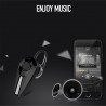 Mini zestaw słuchawkowy Bluetooth - bezprzewodowe niewidoczne słuchawki z mikrofonem i pojemnikiem do ładowaniaSłuchawki