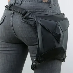 Steampunk - gothic - waist & leg leather bagBags
