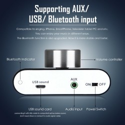 Mini Bluetooth 5.0 wzmacniacz cyfrowy - 50W + 50WWzmacniacze