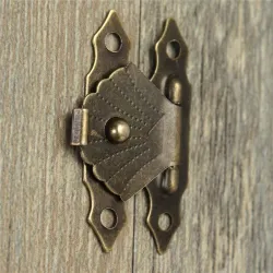 Antique hasp latch - decorative furniture protector - 12 piecesFurniture