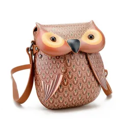 Modny wzór sowy - mini torba na ramię & crossbodyTorebki