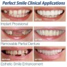 Silicone teeth cover - denture 2 piecesMouth