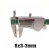 N35 - neodymium magnet - strong ring with hole - 6 * 3 * 3mm - 50 piecesN35