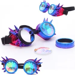 Steampunk & gothic gogle - vintage okulary przeciwsłoneczneOkulary Przeciwsłoneczne