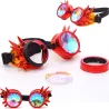Steampunk & gothic gogle - vintage okulary przeciwsłoneczneOkulary Przeciwsłoneczne