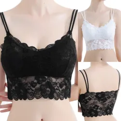 Sexy usztywniany biustonosz - koronkowy topBielizna