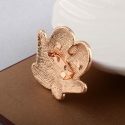 Christmas gloves - crystal broochBrooches