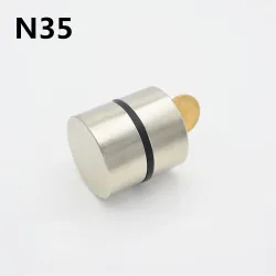 N35 N52 magnes neodymowy - mocny okrągły metalowy magnes 40 * 20 mm 2 sztukiN52