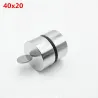 N35 N52 magnes neodymowy - mocny okrągły metalowy magnes 40 * 20 mm 2 sztukiN52