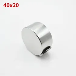 N35 N52 neodymium magnet - strong round metal magnet 40 * 20mm 2 piecesN52