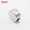 N35 N52 magnes neodymowy - mocny okrągły metalowy magnes 40 * 20 mm 2 sztukiN52