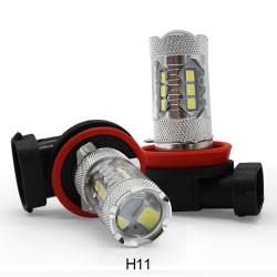 Samochodowe światło przeciwmgielne - żarówka LED - H1 H4 H3 H13 H16 1156 9005 9006 - światło reflektorów - 12VH3