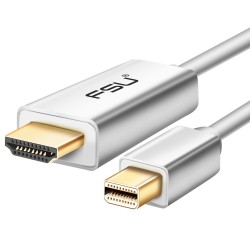 Mini DisplayPort DP to HDMI adapter - cable for Apple Macbook Pro Air - 1.8m 3mCables