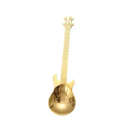Łyżeczka ze stali nierdzewnej z gitarą do herbaty & kawy & deserówSztućców
