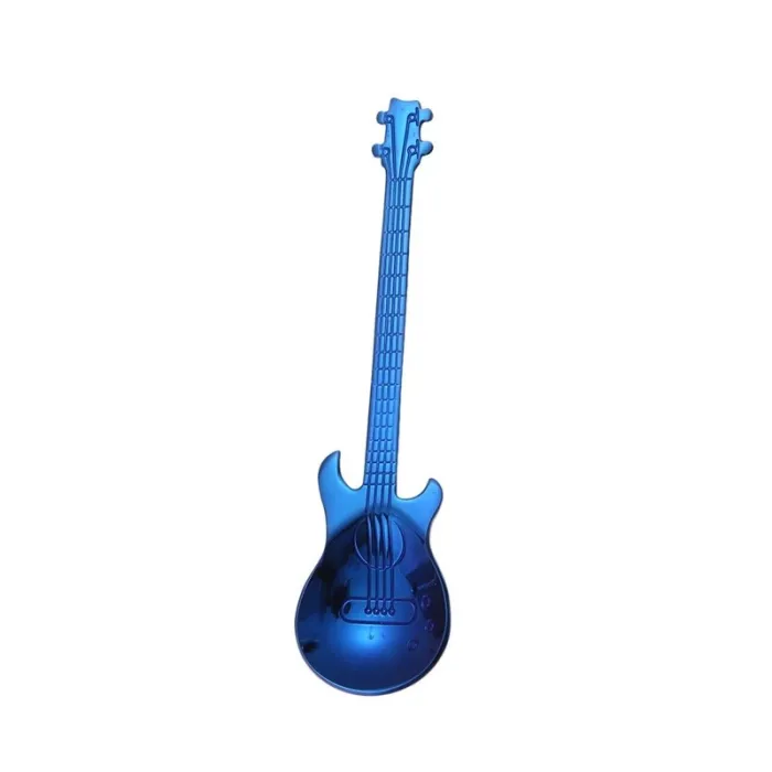 Łyżeczka ze stali nierdzewnej z gitarą do herbaty & kawy & deserówSztućców