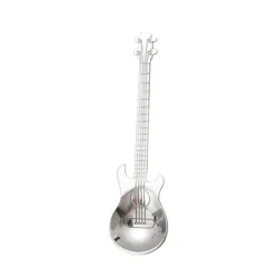 Łyżeczka ze stali nierdzewnej z gitarą do herbaty & kawy & deserówSztućców