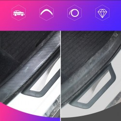 5D carbon fiber car sticker strip - door sill protectorStickers