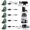 3.5mm gaming headset - headphones with microphone & Led lightEar- & Headphones