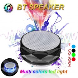 Bezprzewodowy głośnik Bluetooth z LED - obsługa karty TFBluetooth Głośniki
