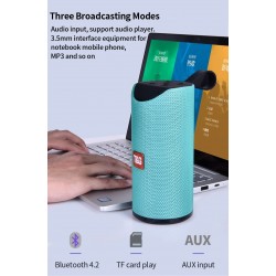 Głośnik Bluetooth - przenośna bezprzewodowa mini kolumna - 3D 10W - karta FM TFBluetooth Głośniki