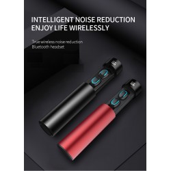 Bezprzewodowe słuchawki Q67 TWS - 3D stereo - Bluetooth 5 - mikrofon - wodoodporne - zestaw słuchawkowy z auto parowaniemSłuc...