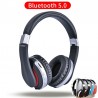 MH7 słuchawki bezprzewodowe - zestaw słuchawkowy Bluetooth - składane - mikrofon - karta TFSłuchawki