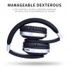 MH7 słuchawki bezprzewodowe - zestaw słuchawkowy Bluetooth - składane - mikrofon - karta TFSłuchawki