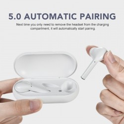 Bluetooth V5.0 - dotykowy zestaw słuchawkowy - bezprzewodowe podwójne słuchawki douszne TWSSłuchawki
