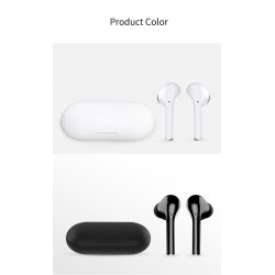 Bluetooth V5.0 - dotykowy zestaw słuchawkowy - bezprzewodowe podwójne słuchawki douszne TWSSłuchawki