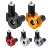 7/8" - aluminum motorcycle handlebar grip - end capsHand Grips & End