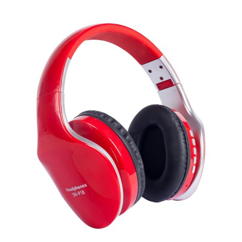 Wireless Bluetooth headphones - noise cancelling - foldable - stereo bass - adjustable earphones with microphoneEar- & Headph...