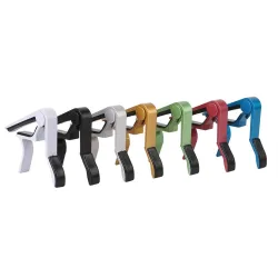 Aluminium guitar capo - quick change clamp - tone adjustingGuitars