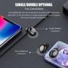 V11 TWS - słuchawki Bluetooth V5 - wyświetlacz LED - bezprzewodowe - wodoodporne słuchawki stereo 9D z mikrofonemSłuchawki
