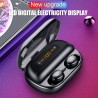 V11 TWS - słuchawki Bluetooth V5 - wyświetlacz LED - bezprzewodowe - wodoodporne słuchawki stereo 9D z mikrofonemSłuchawki