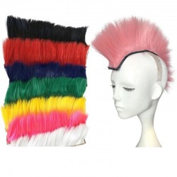 Punk style hair for motorcycle & ski helmetsLights