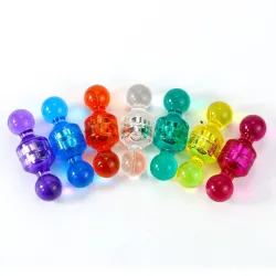 N35 - magnetyczne pinezki neodymowe - magnesy na lodówkę - 14 sztukMagnesy na lodówkę