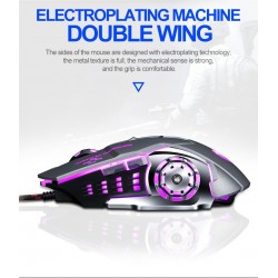 8D 3200DPI - Adjustable - wired optical gaming mouse - LED - USBMouses