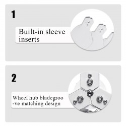 400W 12V- 24V - 3 blade - horizontal - wind turbine generatorElectronics & Tools