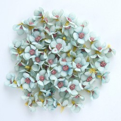 Mini jedwabne sztuczne stokrotki do dekoracji - sztuka zrób to sam - DIY - 50 sztukSztuczne kwiaty