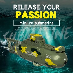 ShenQiWei 3311M 27Mhz / 40Mhz - mini elektryczna łódź podwodna RC - model zabawki RTRŁodzie