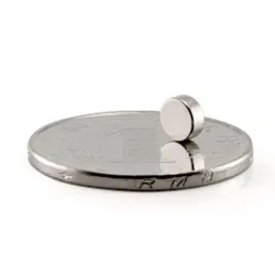 N35 magnes neodymowy 8 * 2 mm - mocny dysk 50 sztukN35